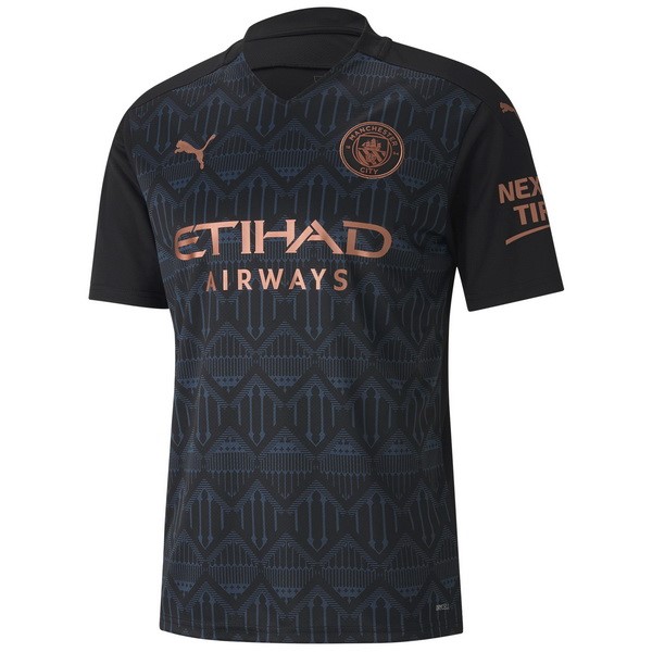 Tailandia Camiseta Manchester City 2ª 2020/21 Negro